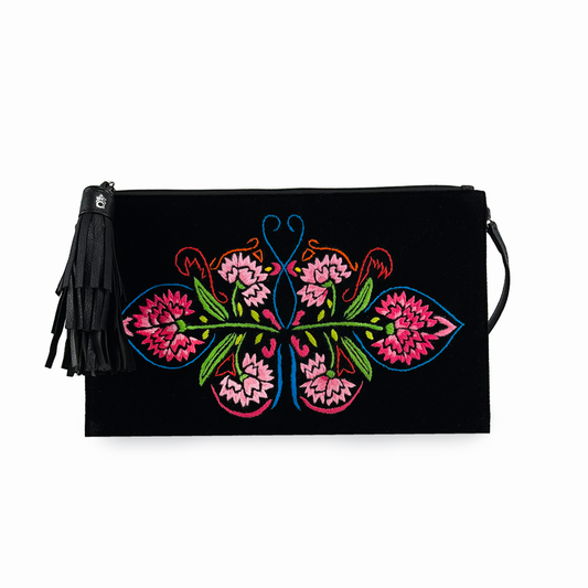 Medium Party Clutch - Boreal Pink