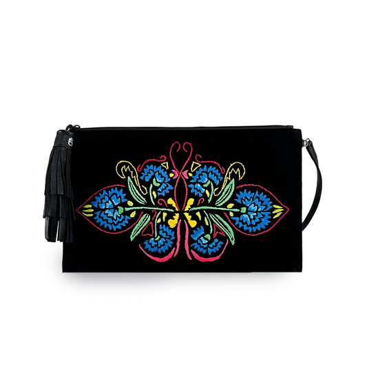 Bolso de mano mediano para fiesta - Aurora Borealis