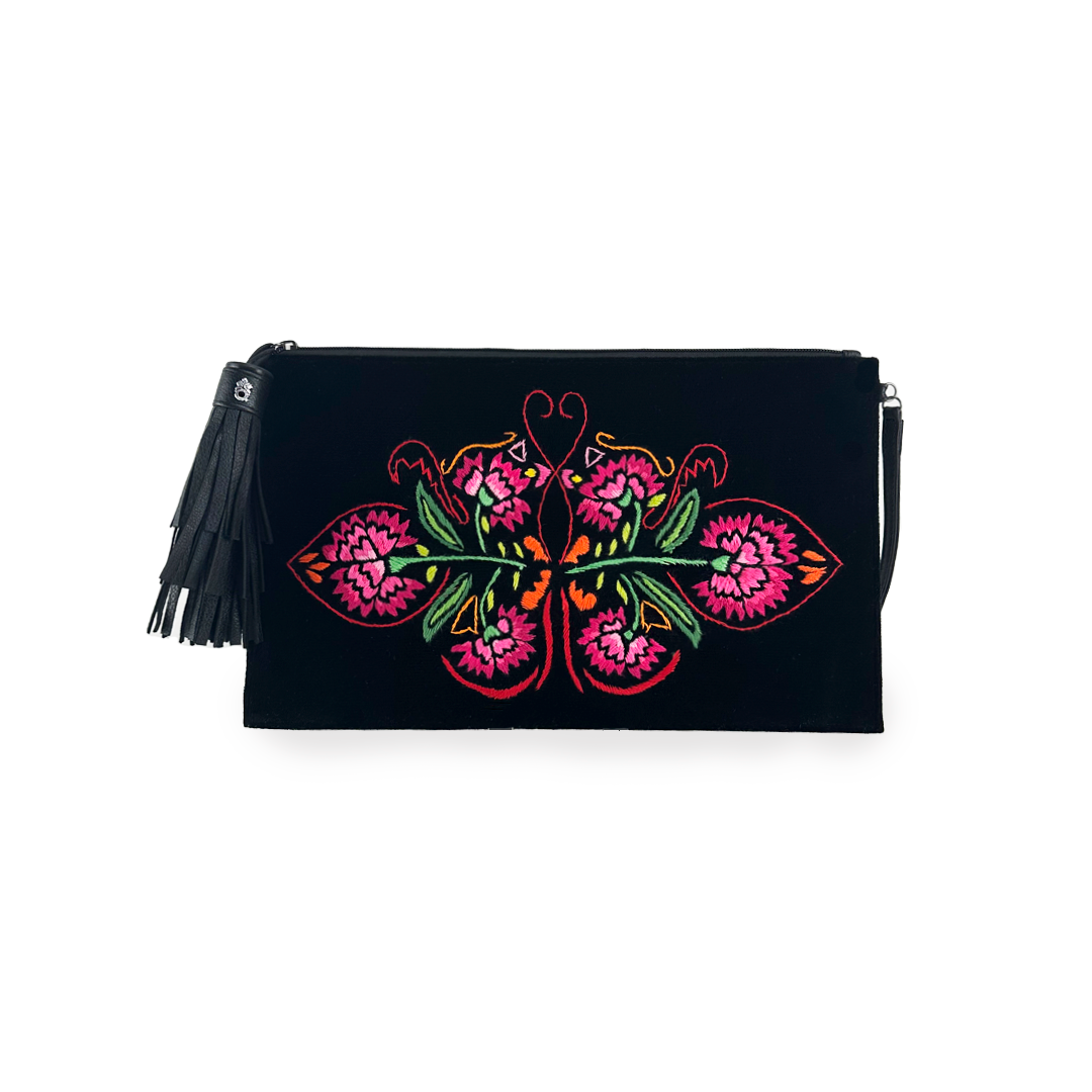 Clutch de fiesta mediano - Boreal Magenta