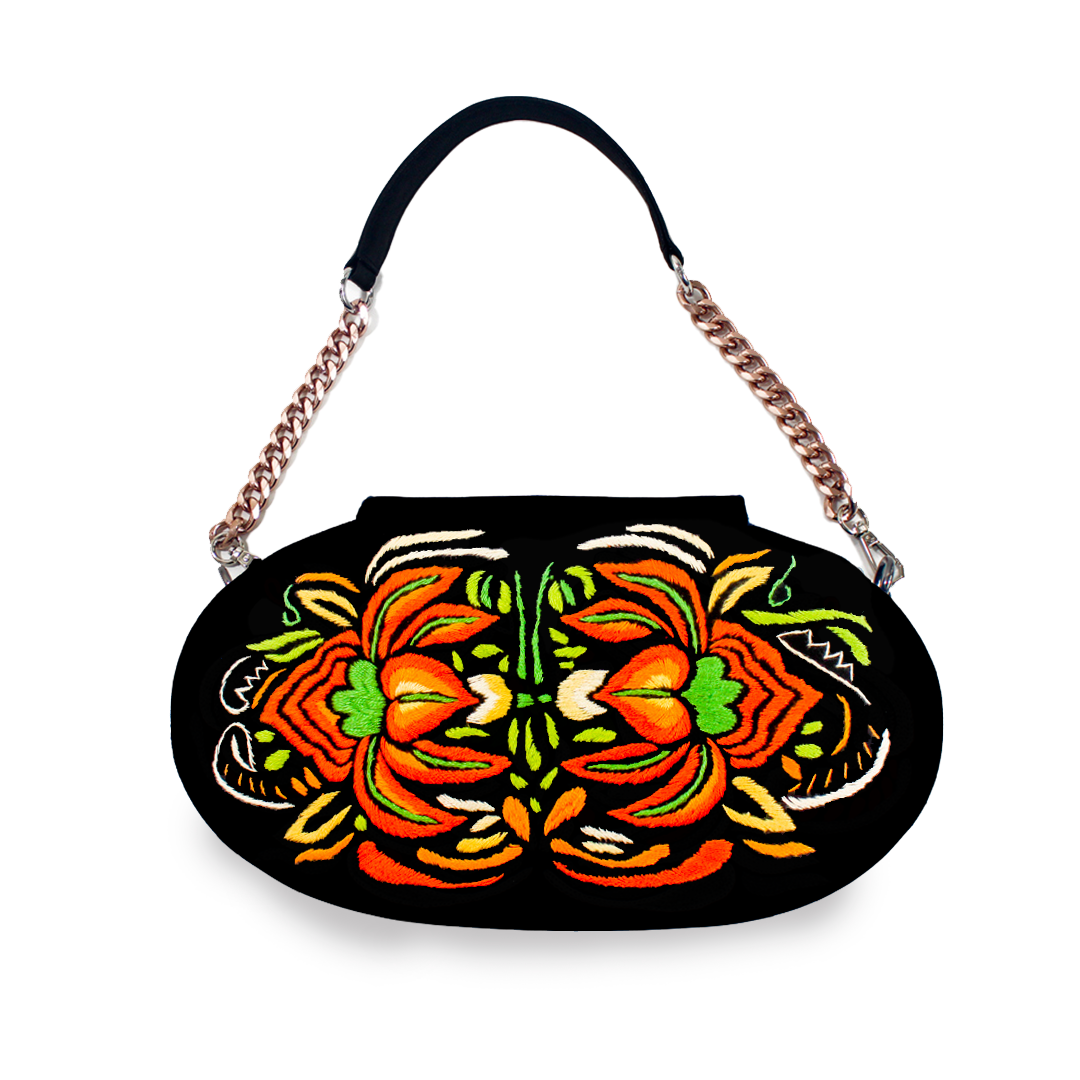 Oval Cocktail Bag - Midnigth Sun